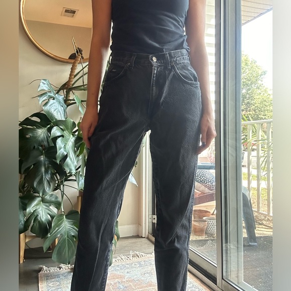 True Vintage Black Mom Jean - Picture 1 of 6